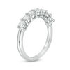 Thumbnail Image 3 of 3/4 CT. T.W. Diamond Seven Stone Anniversary Band in 10K White Gold