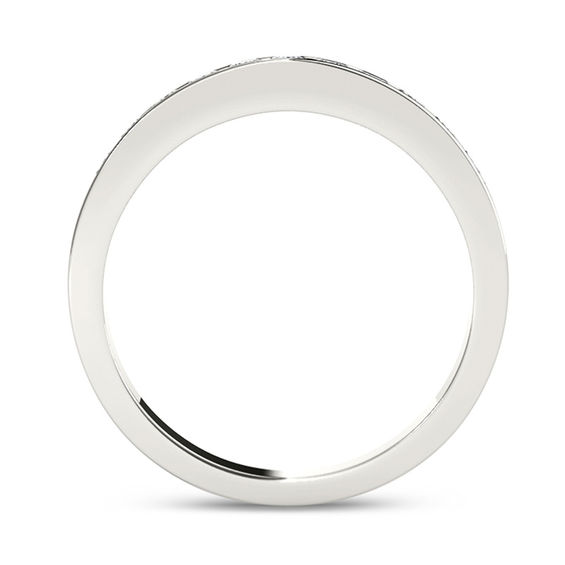 5/8 CT. T.w. Princess-Cut Diamond Wedding Band in 10K White Gold