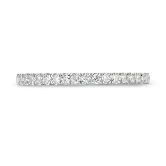 1/4 CT. T.w. Diamond Wedding Band in 10K White Gold