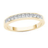 Thumbnail Image 1 of 5/8 CT. T.W. Princess-Cut Diamond Wedding Band in 10K Gold
