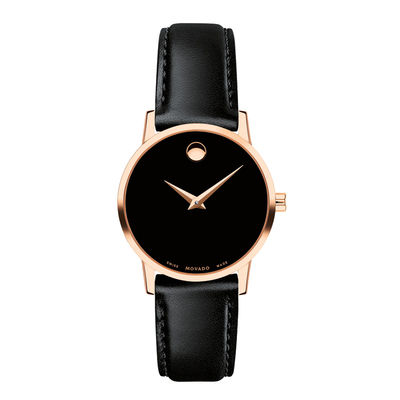 movado museum classic two tone