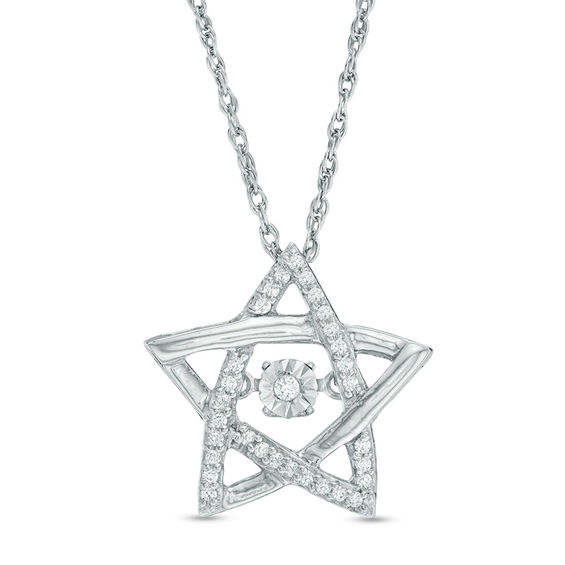 Jewelry Stores Network Sterling Silver 16mm Oval Diamond Satin Star of David Locket Jewelry Stores Network Sterling Silver 16mm Oval Diamond Satin Star of David Locket
