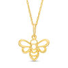 Thumbnail Image 1 of Bumble Bee Outline Pendant in 10K Gold