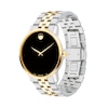 Thumbnail Image 2 of Men's Movado Museum® Classic Two-Tone PVD Watch with Black Dial (Model: 0607200)