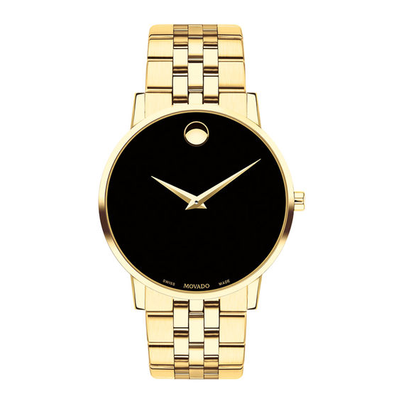movado classic gold