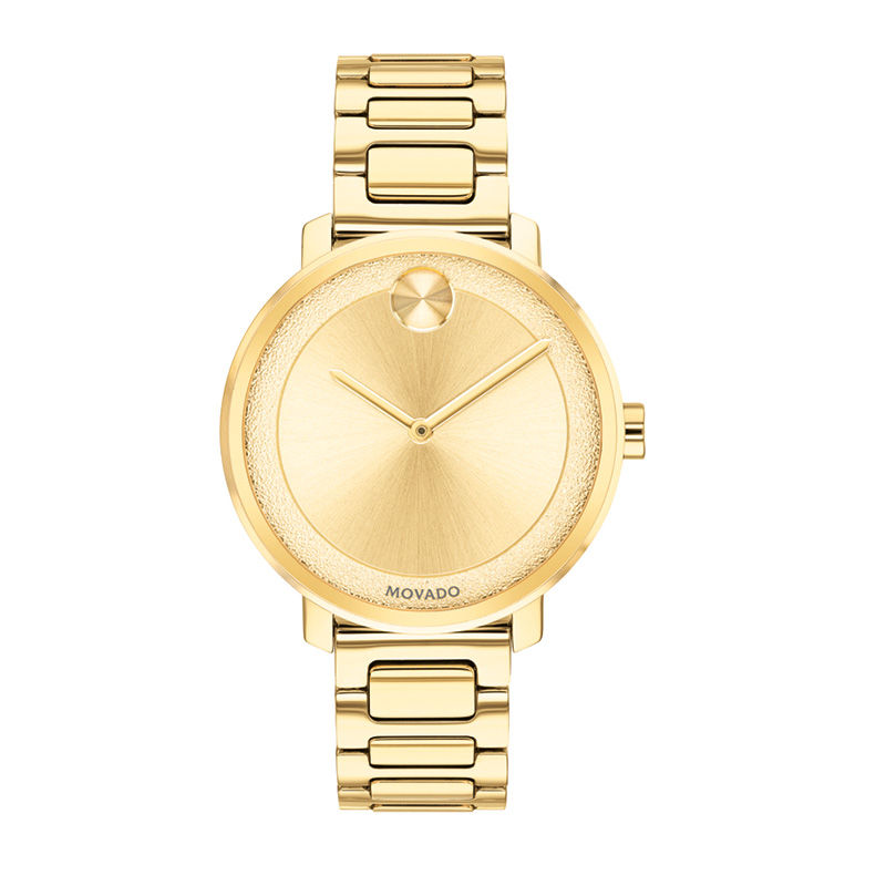Main Image 1 of Ladies' Movado Bold® Sugar Gold-Tone IP Watch (Model: 3600502)