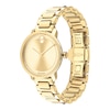Thumbnail Image 2 of Ladies' Movado Bold® Sugar Gold-Tone IP Watch (Model: 3600502)