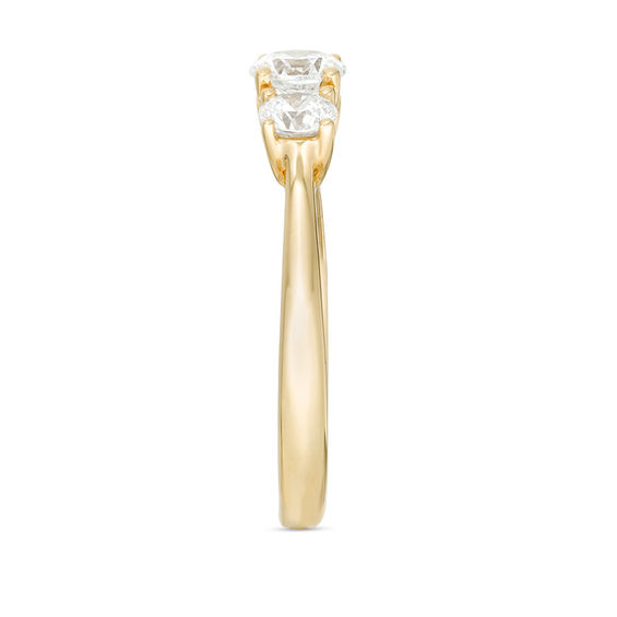 1 CT. T.w. Diamond Past Present FutureÂ® Engagement Ring in 14K Gold