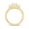 Thumbnail Image 6 of 1 CT. T.W. Diamond Past Present Future® Engagement Ring in 14K Gold