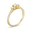 Thumbnail Image 1 of 1/2 CT. T.W. Diamond Past Present Future® Engagement Ring in 10K Gold