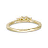 Thumbnail Image 4 of 1/2 CT. T.W. Diamond Past Present Future® Engagement Ring in 10K Gold