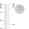 Thumbnail Image 3 of 1/4 CT. T.W. Baguette and Round Diamond Swirl Love Knot Stud Earrings in Sterling Silver