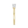 Thumbnail Image 4 of 1/2 CT. T.W. Diamond Three Stone Engagement Ring in 10K Gold
