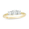 Thumbnail Image 0 of 1/2 CT. T.W. Diamond Three Stone Engagement Ring in 10K Gold