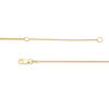 Thumbnail Image 3 of Pear-Shaped Lab-Created Blue Sapphire "Y" Necklace in 10K Gold - 19"