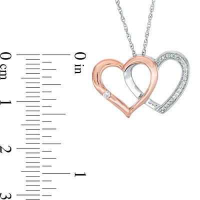 Sterling silver engraved hearts necklace for love outline heart jewelry and tiny moonstone anniversary gift for her