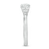 Thumbnail Image 7 of 1 CT. T.W. Diamond Past Present Future® Engagement Ring in 14K White Gold