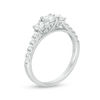 Thumbnail Image 2 of 1 CT. T.W. Diamond Past Present Future® Engagement Ring in 10K White Gold