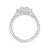 Thumbnail Image 5 of 1 CT. T.W. Diamond Past Present Future® Engagement Ring in 10K White Gold