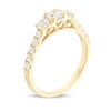 Thumbnail Image 2 of 1 CT. T.W. Diamond Past Present Future® Engagement Ring in 10K Gold