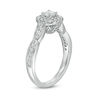 Thumbnail Image 2 of Love's Destiny by Zales 3/4 CT. T.W. Certified Diamond Cushion Frame Engagement Ring in 14K White Gold (I/I1)