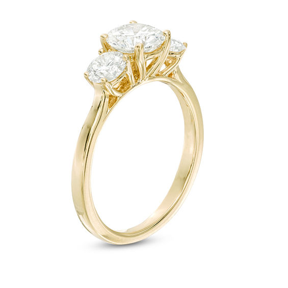 1-3/4 CT. T.w. Diamond Past Present FutureÂ® Engagement Ring in 14K Gold