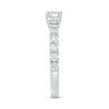 Thumbnail Image 7 of 1-1/2 CT. T.W. Diamond Past Present Future® Engagement Ring in 10K White Gold