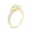 Thumbnail Image 2 of 1-1/2 CT. T.W. Diamond Past Present Future® Engagement Ring in 10K Gold