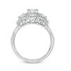 Thumbnail Image 5 of 7/8 CT. T.W. Diamond Past Present Future® Frame Engagement Ring in 14K White Gold