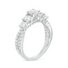 Thumbnail Image 1 of 1-1/4 CT. T.W. Diamond Five Stone Engagement Ring in 14K White Gold