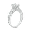 Thumbnail Image 2 of 1-1/2 CT. T.W. Oval Diamond Pavé Engagement Ring in 14K White Gold