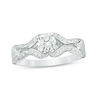 Thumbnail Image 0 of 5/8 CT. T.W. Diamond Ribbon Shank Engagement Ring in 14K White Gold