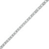 Thumbnail Image 0 of 1 CT. T.W. Baguette and Round Diamond Tennis Bracelet in 10K White Gold