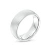 Thumbnail Image 1 of Men's 8.0mm Brushed Wedding Band in Tantalum