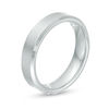 Thumbnail Image 2 of 5.0mm Satin Bevel Edge Wedding Band in Tantalum