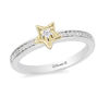 Thumbnail Image 1 of Enchanted Disney Tinker Bell 1/10 CT. T.W. Diamond Star Ring in Sterling Silver and 10K Gold