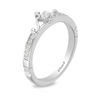 Thumbnail Image 2 of Enchanted Disney Merida 1/10 CT. T.W. Diamond Arrow Ring in Sterling Silver