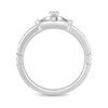 Thumbnail Image 3 of Enchanted Disney Merida 1/10 CT. T.W. Diamond Arrow Ring in Sterling Silver