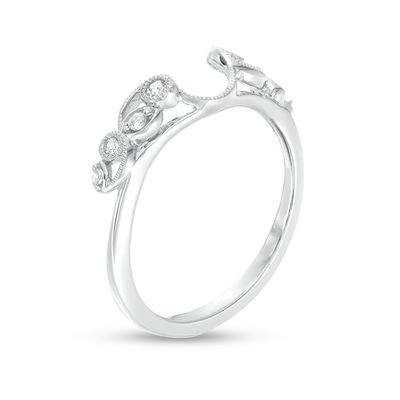 1.65 Ct Diamond 14K Yellow Gold Over Enhancer Engagement Bridal Wrap Ring Size 6 