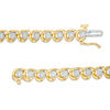 1/4 CT. T.W. Diamond Tennis Bracelet in 10K Gold - 7.25"
