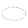 Thumbnail Image 0 of 2.1mm Dorica Singapore Chain Anklet in 14K Gold - 10"