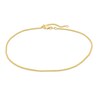 Thumbnail Image 0 of 040 Gauge Curb Chain Anklet in 14K Gold - 10"