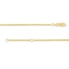 Thumbnail Image 2 of 040 Gauge Curb Chain Anklet in 14K Gold - 10"