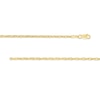 Thumbnail Image 2 of 060 Gauge Valentino Chain Anklet in 14K Gold - 10"