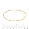 Thumbnail Image 4 of 060 Gauge Valentino Chain Anklet in 14K Gold - 10"