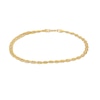 Thumbnail Image 1 of Braided Foxtail Anklet in 14K Gold - 10"