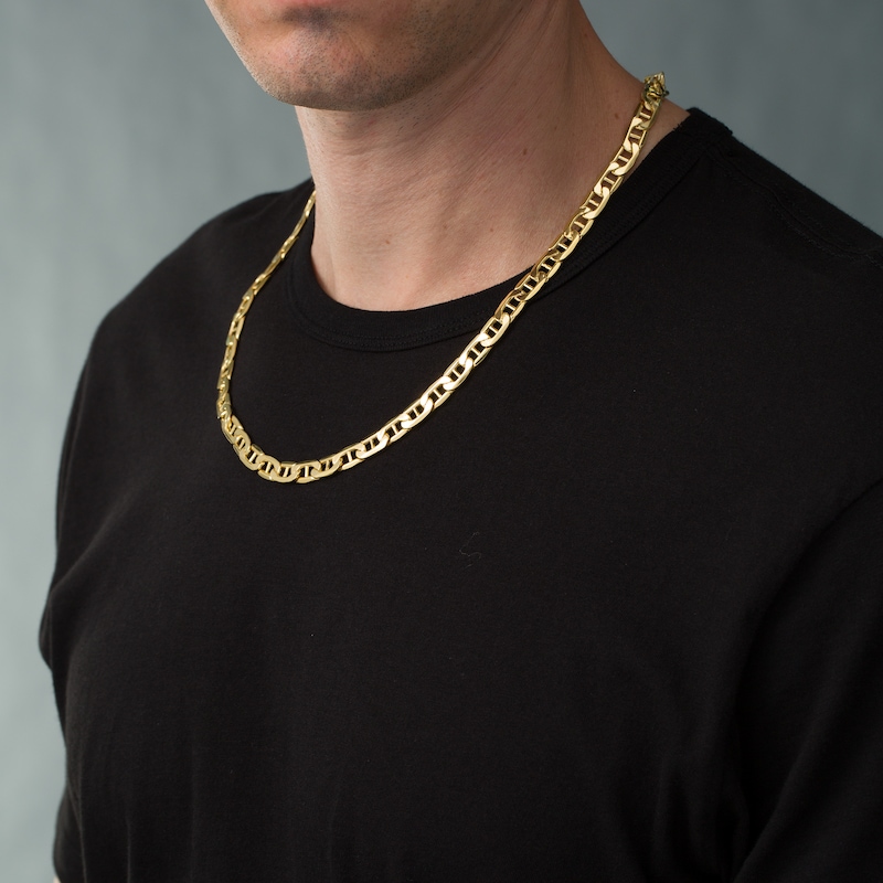 chain links necklace mens