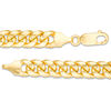 Men's 7.4mm Cuban Curb Chain Necklace in 10K Gold - 22"