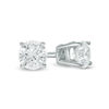 Thumbnail Image 1 of 1/4 CT. T.W. Certified Diamond Solitaire Stud Earrings in 14K White Gold (I/SI2)