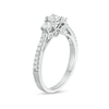 Thumbnail Image 2 of 5/8 CT. T.W. Diamond Three Stone Engagement Ring in 10K White Gold